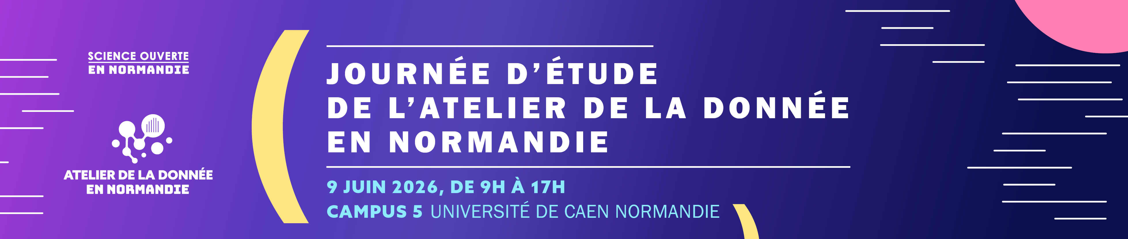 Journée d'étude de l'Atelier de la donnée en Normandie>